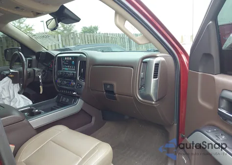 2017 Chevrolet Silverado 1500 2Lz из США, поврежденный, VIN 3GCUKSEC0HG227609